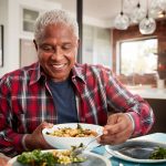 Dental Implant Patient Eating After Dental Procedure