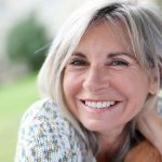 Dental Implant Patient Smiling After Her Dental Implant Procedure
