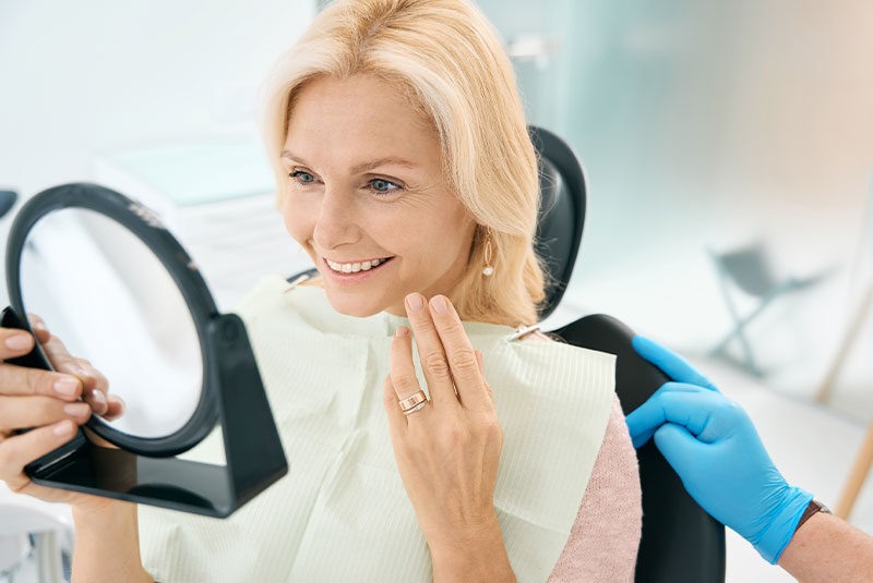 implant patient new full mouth dental implants