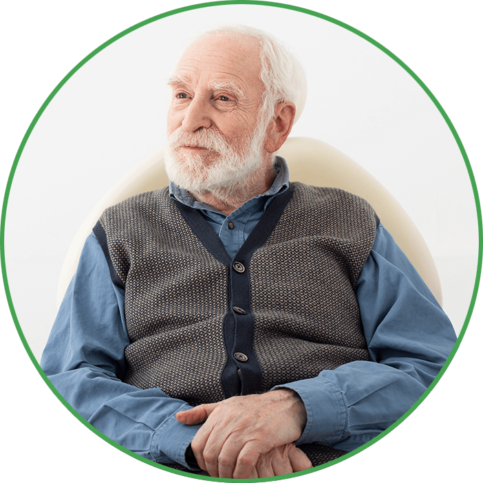 older dental patient learning more