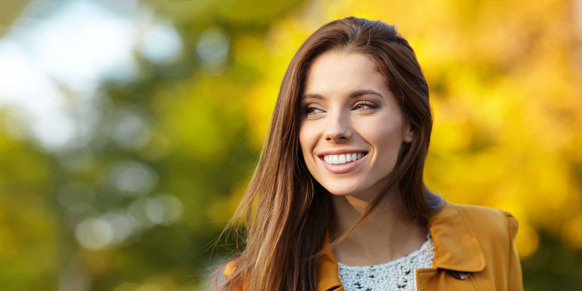 cosmetic dental patient after procedure