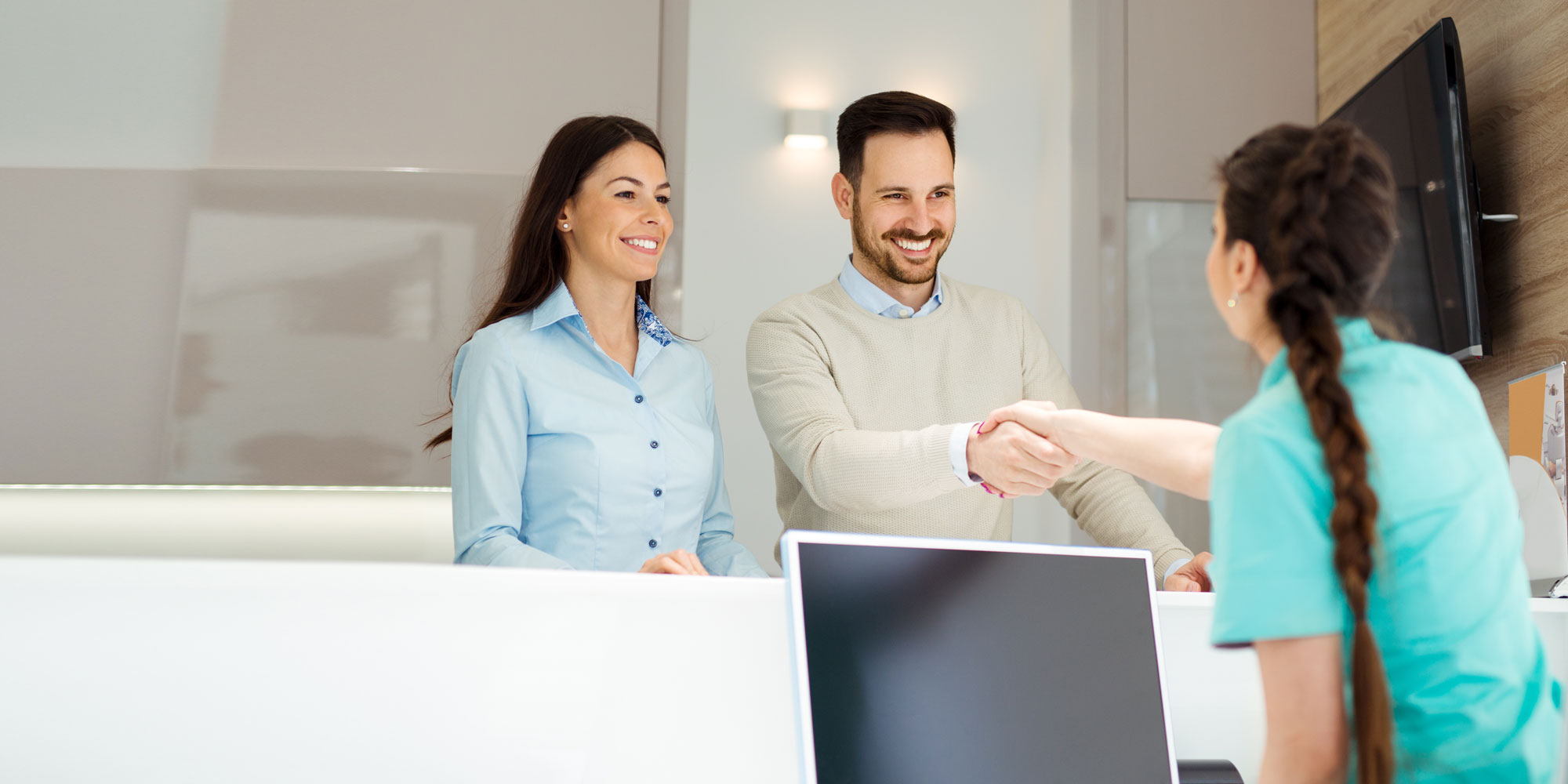 dental patients at dental practice