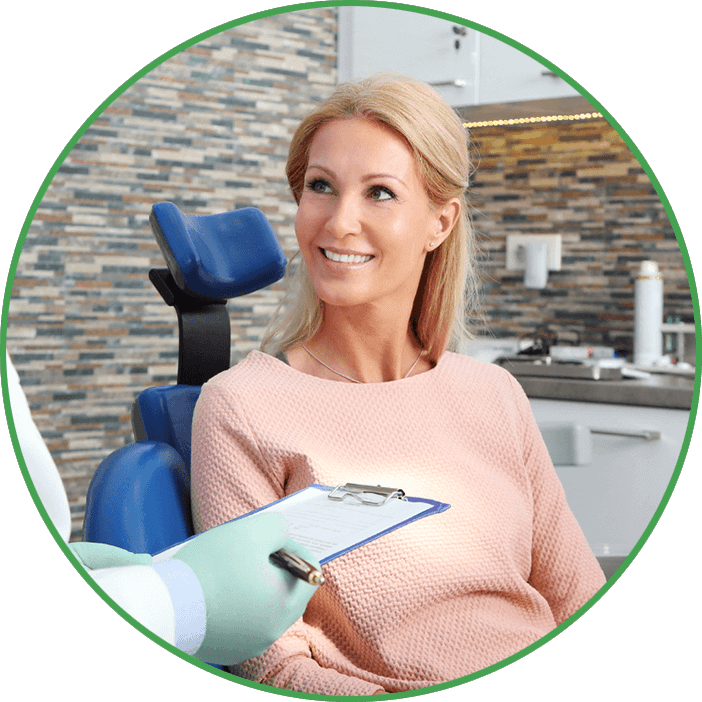 filling out paperwork