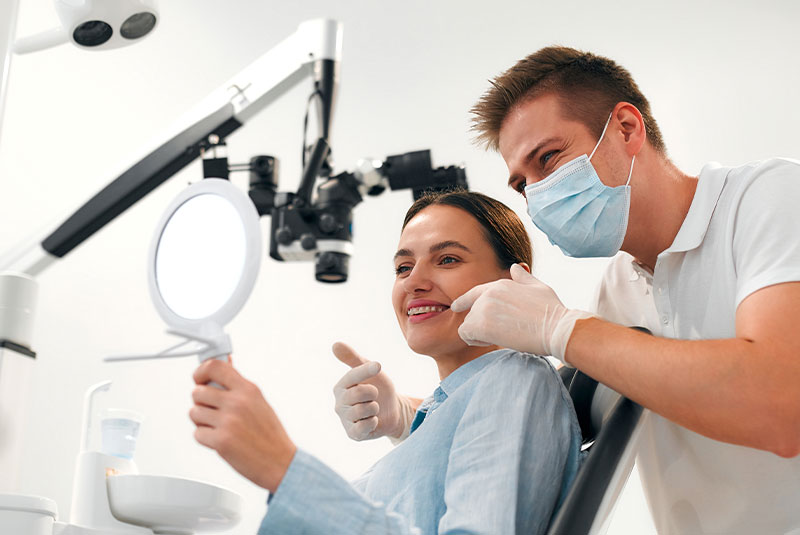 cleaning with braces